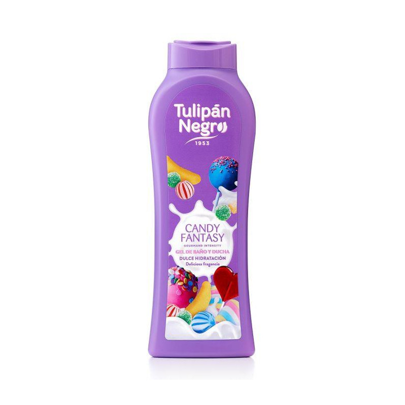 Gel de Banho Candy Fantasy 650ml Tulipán Negro