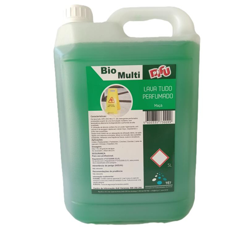 Difu Multiusos Bio Maçã 5L