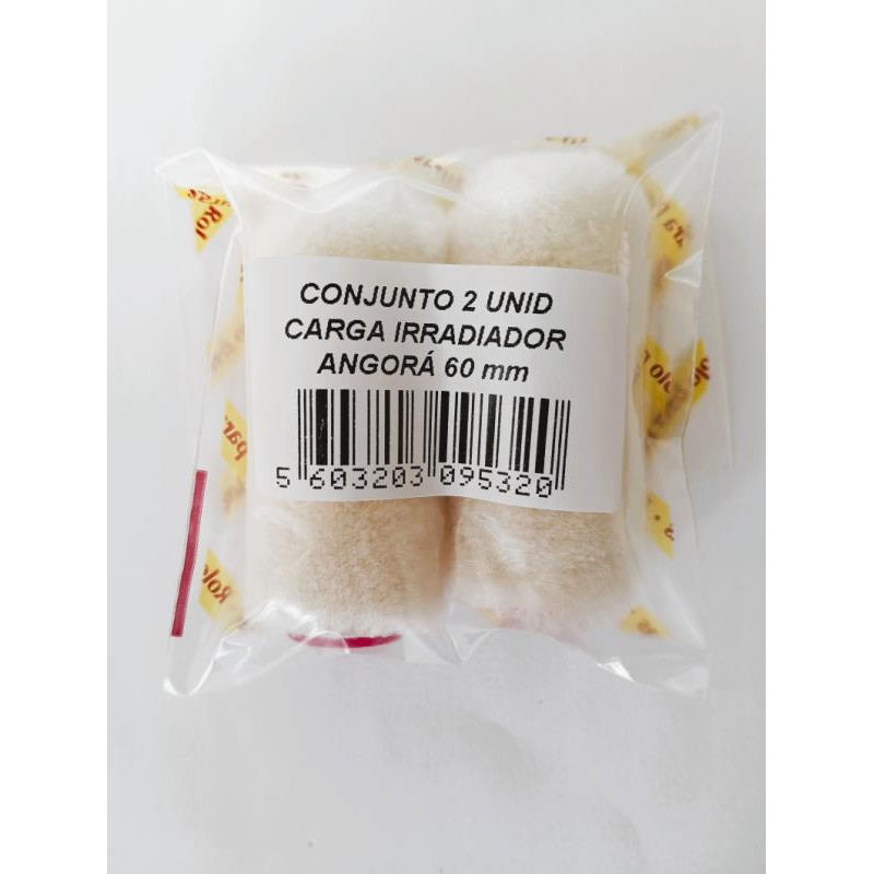 Recarga Mini Rolo  Angorá 60mm