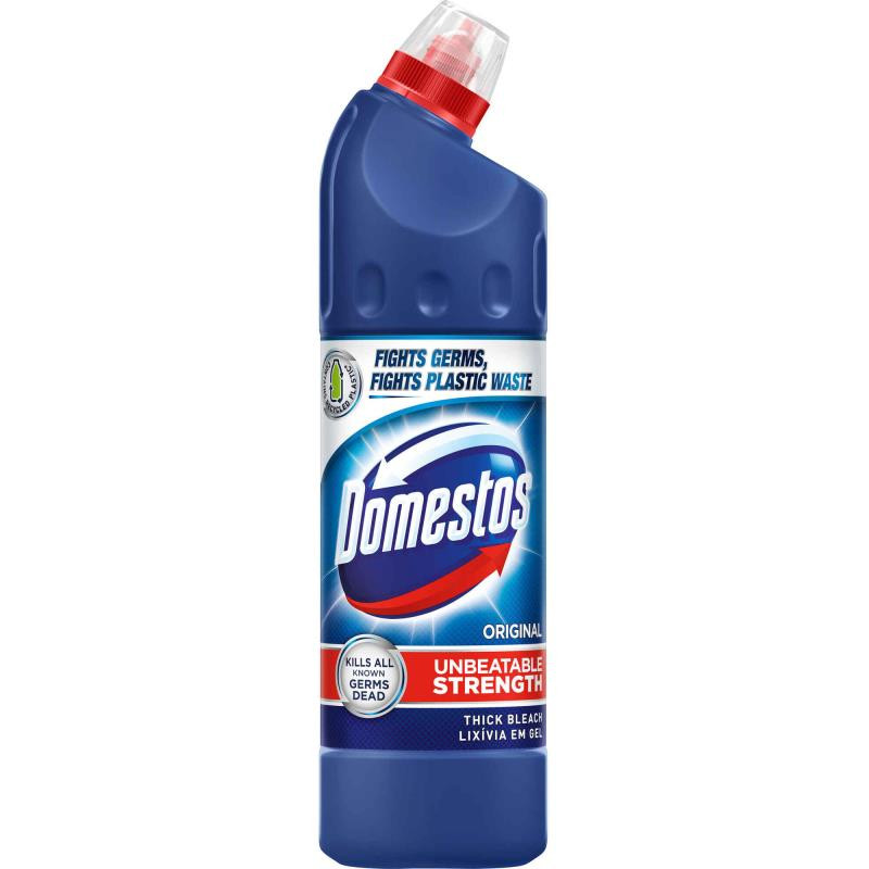 Domestos Lixívia em Gel 750ml Domestos Lixívia em Gel 750ml