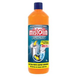 Desentupidor de Canos Mistolin 1Lt