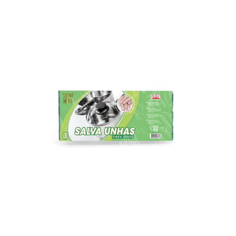 Esfregões Salva Unhas 5002 Conj 3 Un
