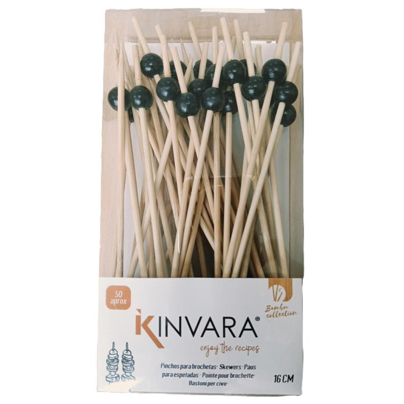 Espetos Madeira P/ Espetadas 50Un