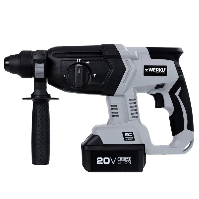 Berbequim Martelo Demolidor Sem Fios 20V 4,0AH WK 401630