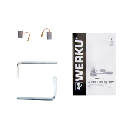 Lixadora Circular Orbital 150mm/710W  WK400100