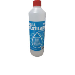 Agua Destilada (Desmineralizada) 1L