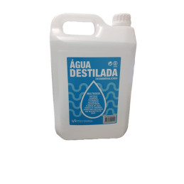 Agua Destilada (Desmineralizada) 5L