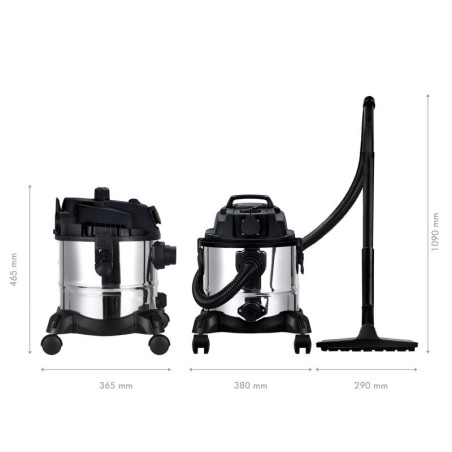 Aspirador Seco-Húmido 1200W/20L WK402010