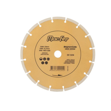 Disco Diamantado Segmentado 115mm