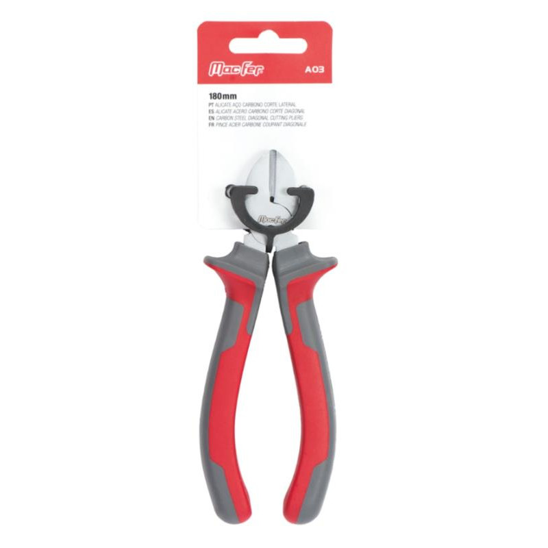 Alicate Aço Carbono Corte Lateral A03 180mm MACFER
