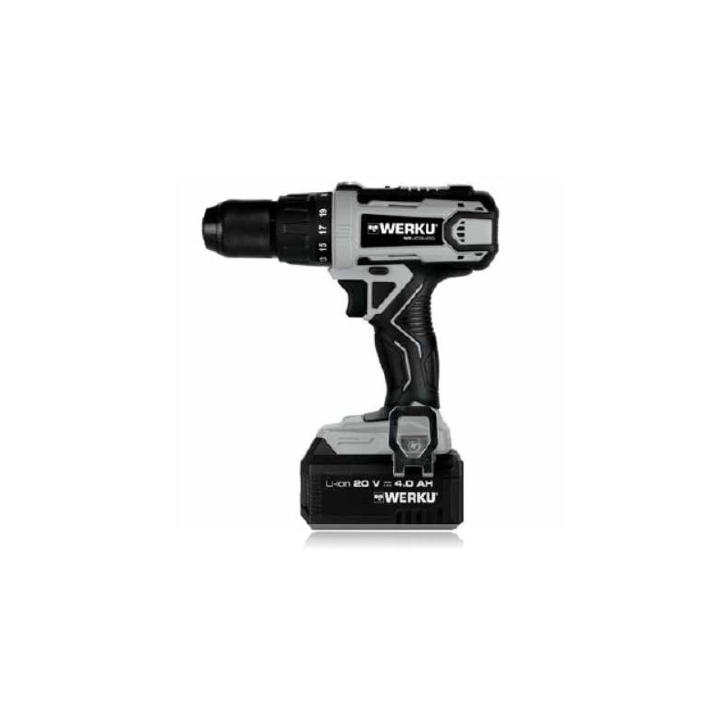 Berbequim Aparafusador Percussor Sem Fios 13 mm/20V WK403400