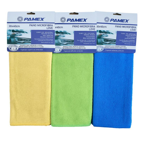Pano Microfibra 30 x 40 cm Pamex Love