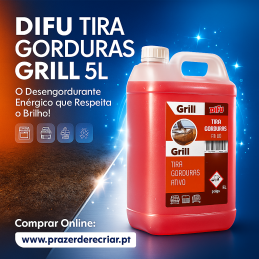 Difu Tira Gorduras Grill 5L