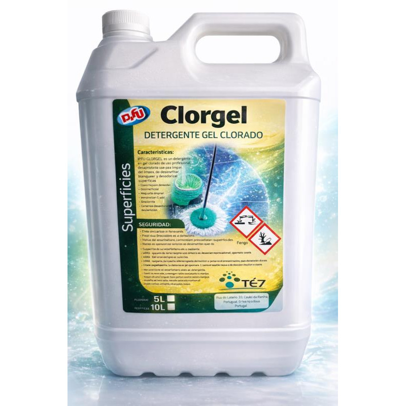 Difu Lava Tudo Clorado Gel 5L