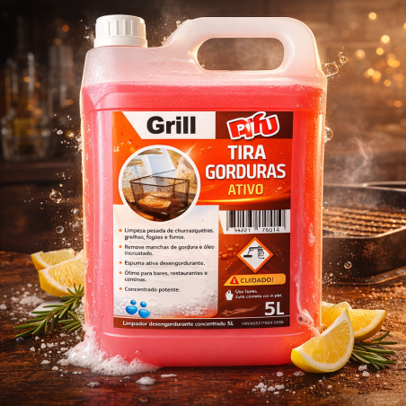 Difu Tira Gorduras Grill 5L
