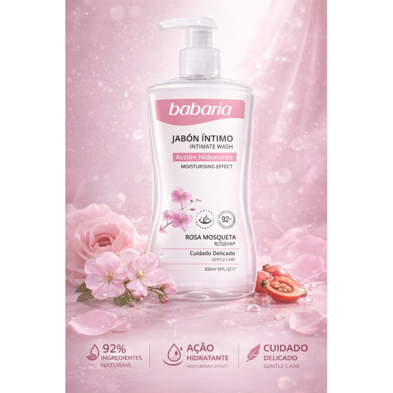 Gel Intimo Rosa Mosqueta 300ml Babaria