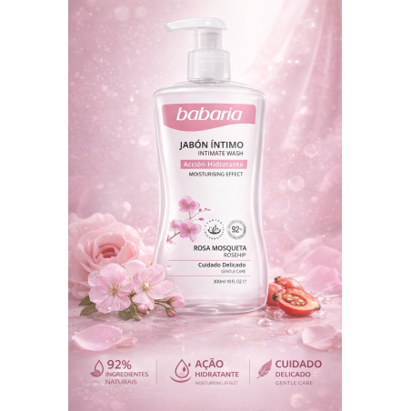 Gel Intimo Rosa Mosqueta 300ml Babaria