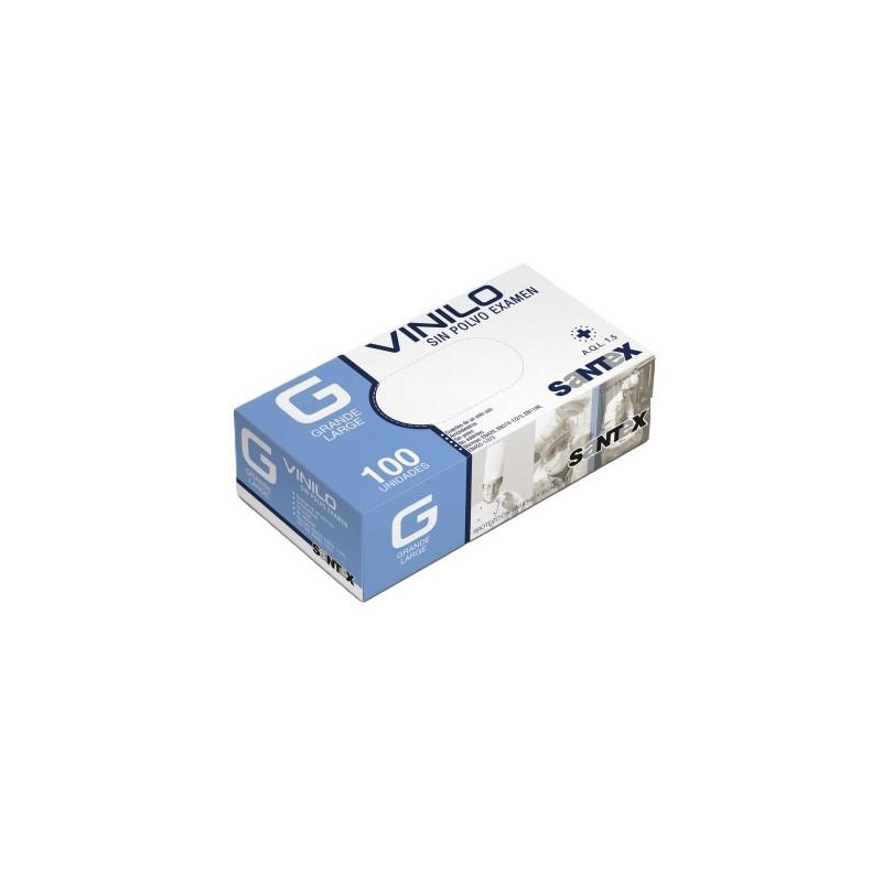 Luvas Vinil Transp. sem pó GD10 T/L 100un Luvas Vinil Transp. sem pó GD10 T/L 100un