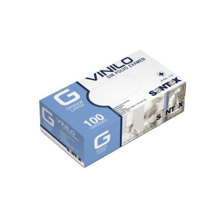 Luvas Vinil Transp. sem pó GD10  T/L  100un