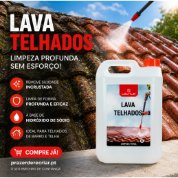 Lava Telhados 5L - Lacrilar