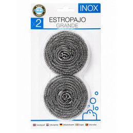 Esfregão Inox Conj 2 Un
