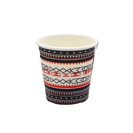 Copo de papel café 80ml pac 50un